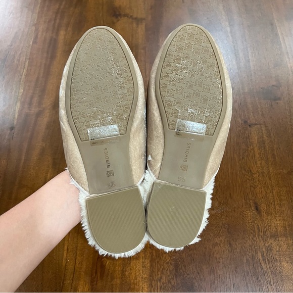 Birdies The Phoebe Cream Faux Fur Slip On Slide Mule Size 8.5 - Picture 11 of 11